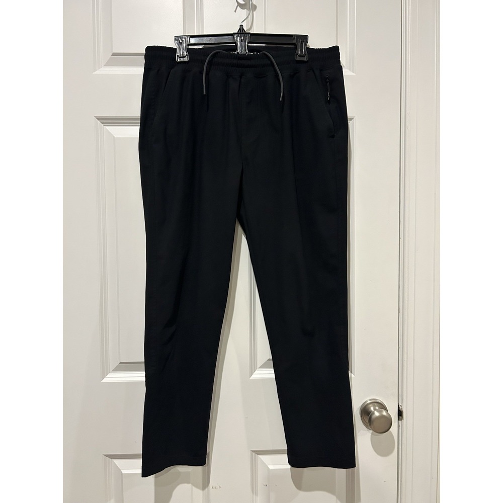 Western Rise Spectrum Jogger Pants Mens L Black Performance Stretch Travel Chino